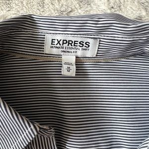 Express pinstripe dress shirt